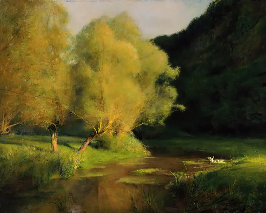 Willows by a Stream  (1908)